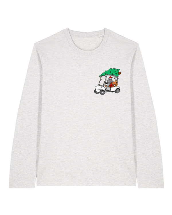 Golphin Cart Christmas Long Sleeve T-Shirt