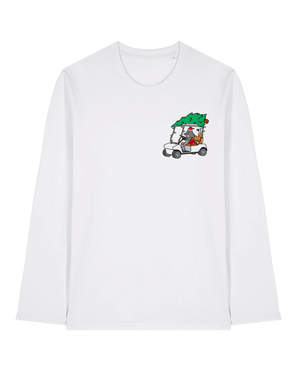 Golphin Cart Christmas Long Sleeve T-Shirt