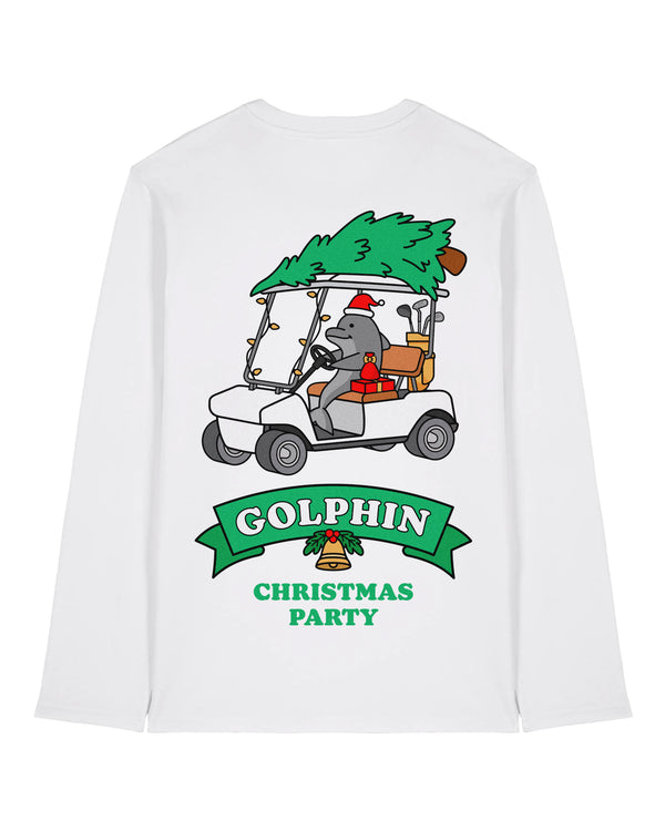 Golphin Cart Christmas Long Sleeve T-Shirt