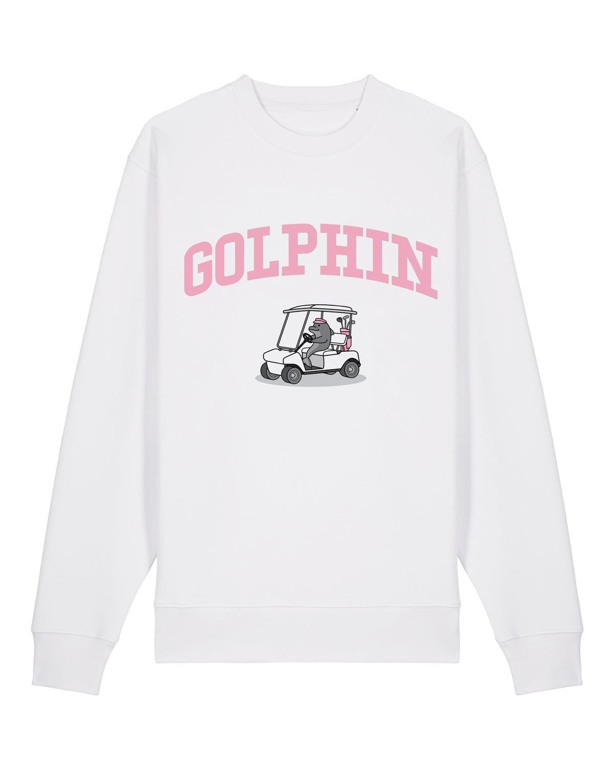 Golphin Cart Pink Sweatshirt