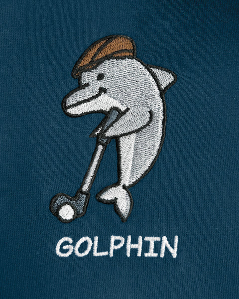 Golphin Dark Embroidered T-Shirt