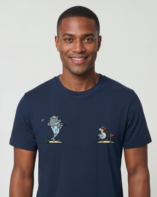 Golphin Hitting A Birdie T-Shirt