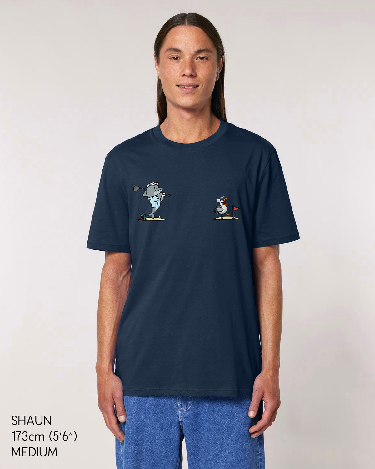 Golphin Hitting A Birdie T-Shirt