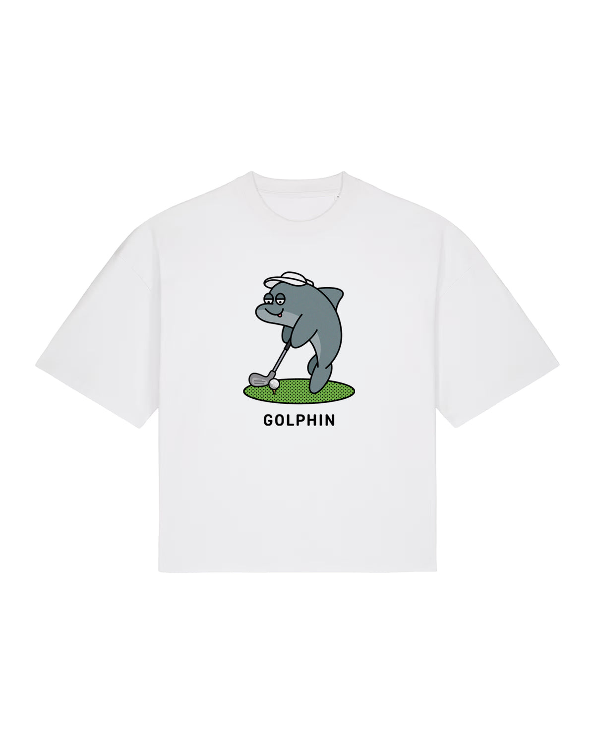 Finley Golphin Big Logo Boxy Fit T-Shirt