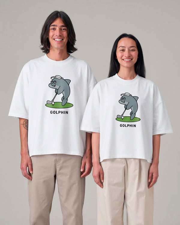 Finley Golphin Big Logo Boxy Fit T-Shirt