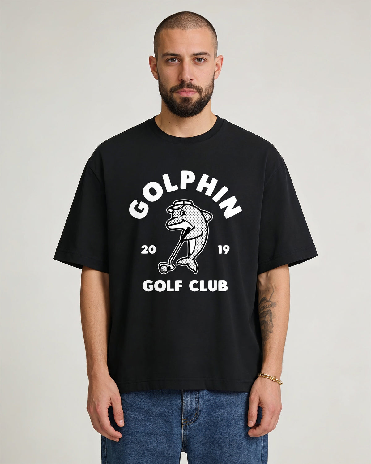 Golphin Club Lightweight Relaxed Fit T-Shirt