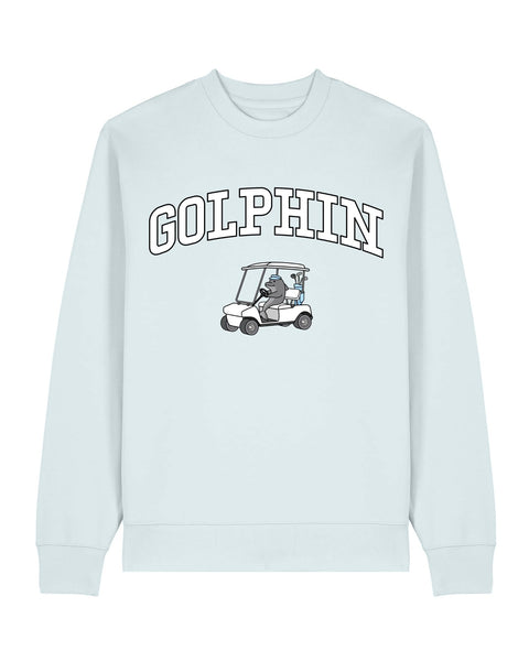 Golphin Cart Blue Sweatshirt - All Everything Dolphin