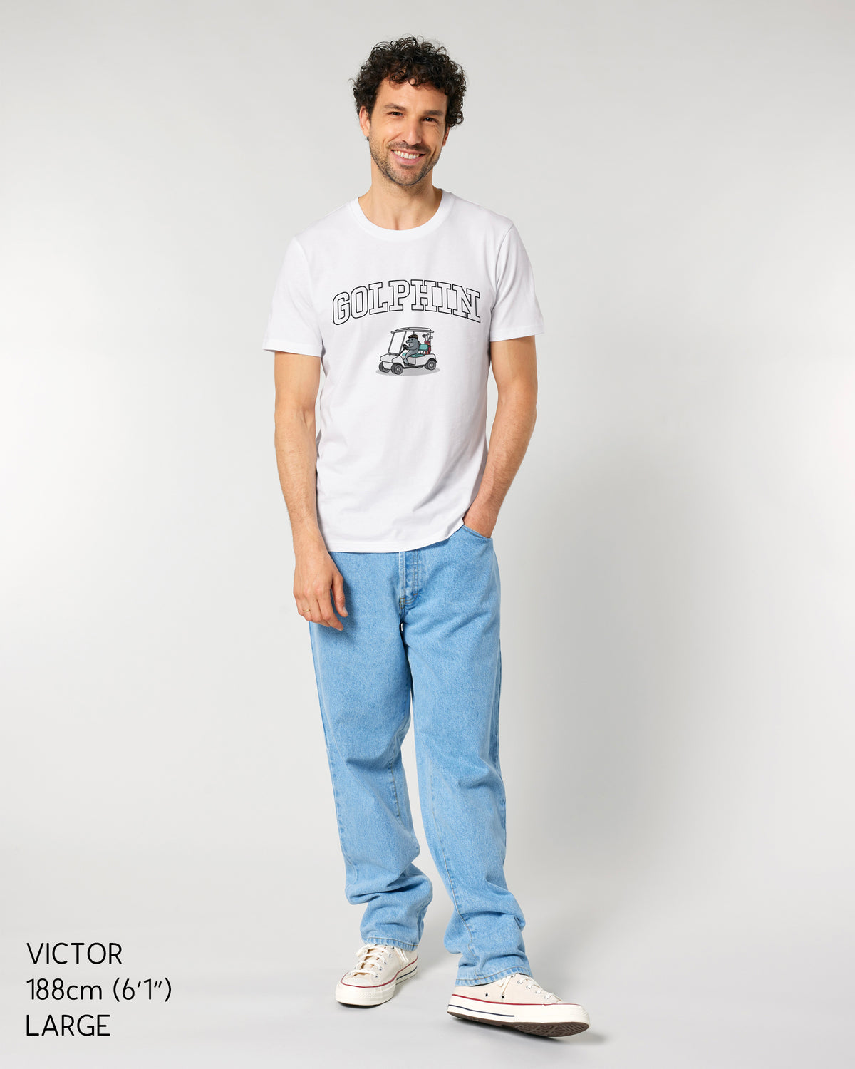 Golphin Cart Lightweight T-Shirt