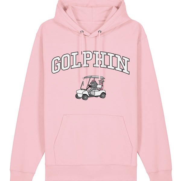 Golphin Cart Pink Hoodie