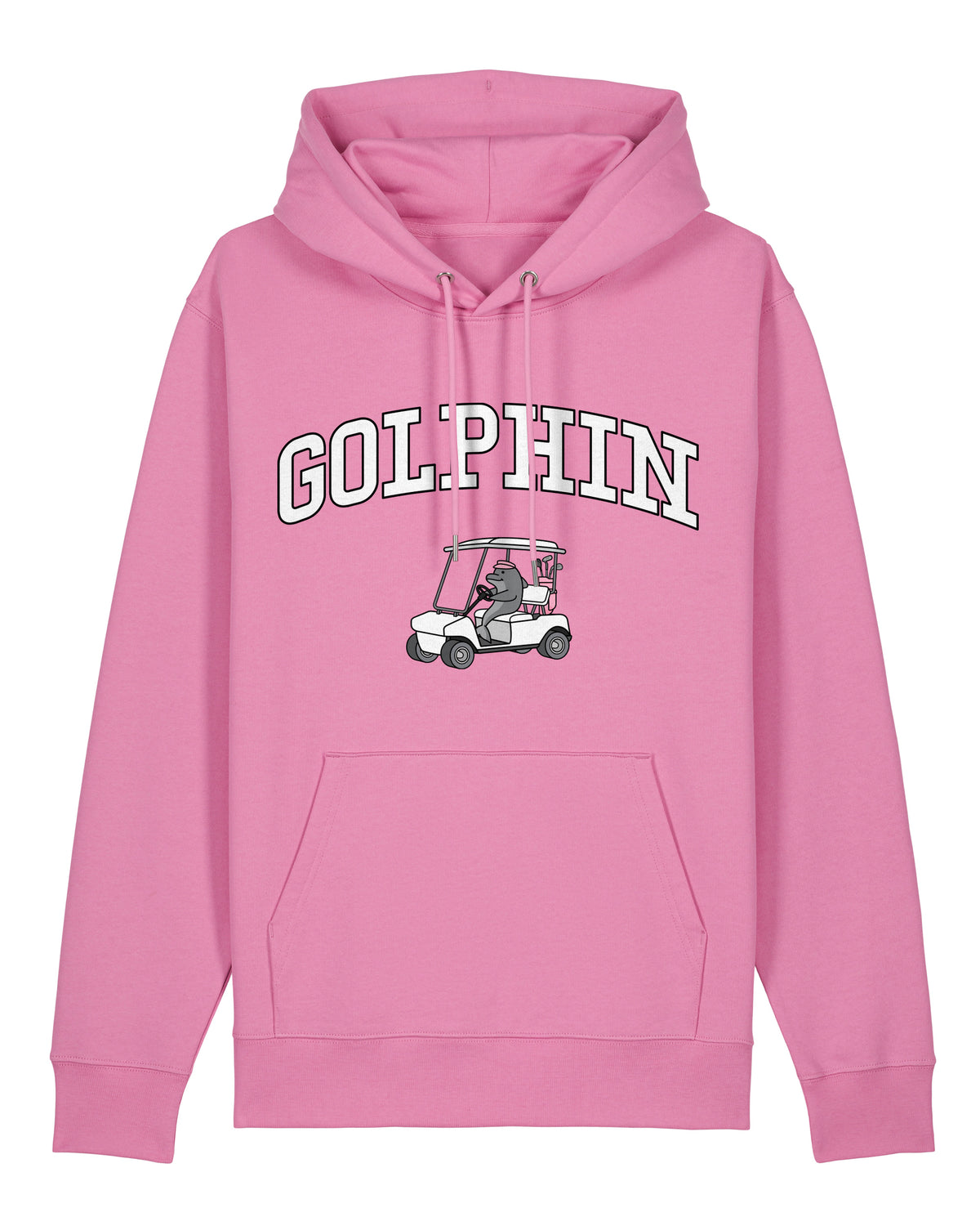 Golphin Cart Pink Hoodie