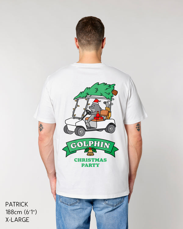 Golphin Cart Christmas T-Shirt
