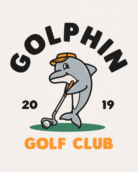Golphin Club Orange T-Shirt