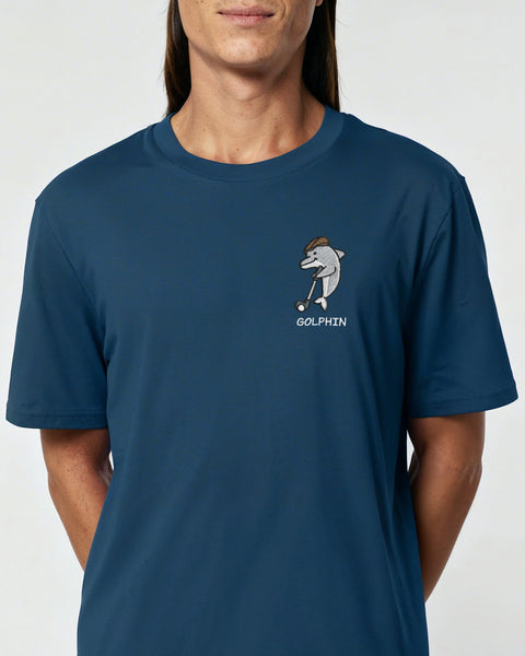 Golphin Dark Embroidered T-Shirt