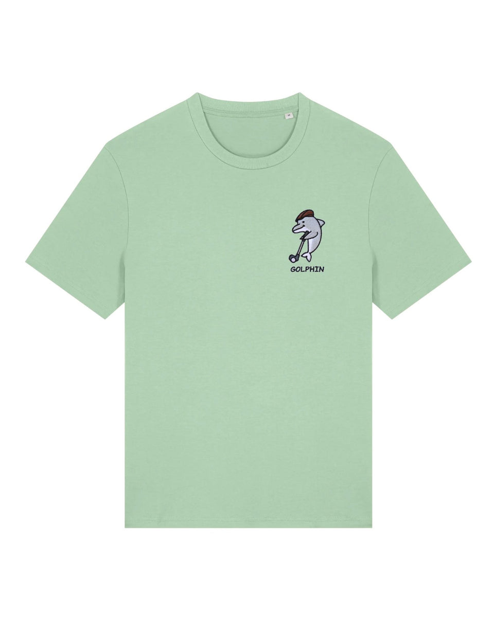 Golphin Embroidered T-Shirt - All Everything Dolphin