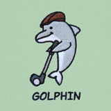 Golphin Embroidered T-Shirt - All Everything Dolphin