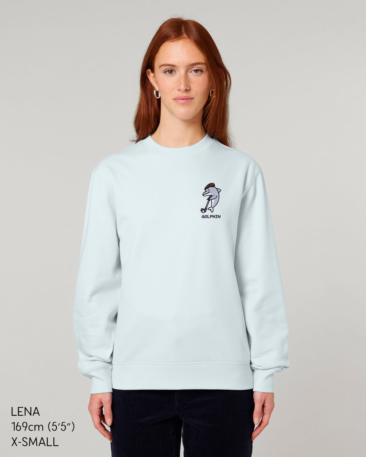 Golphin Embroidered Sweatshirt