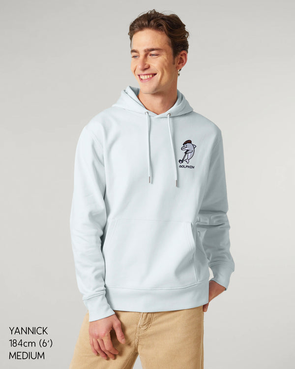 Golphin Embroidered Hoodie