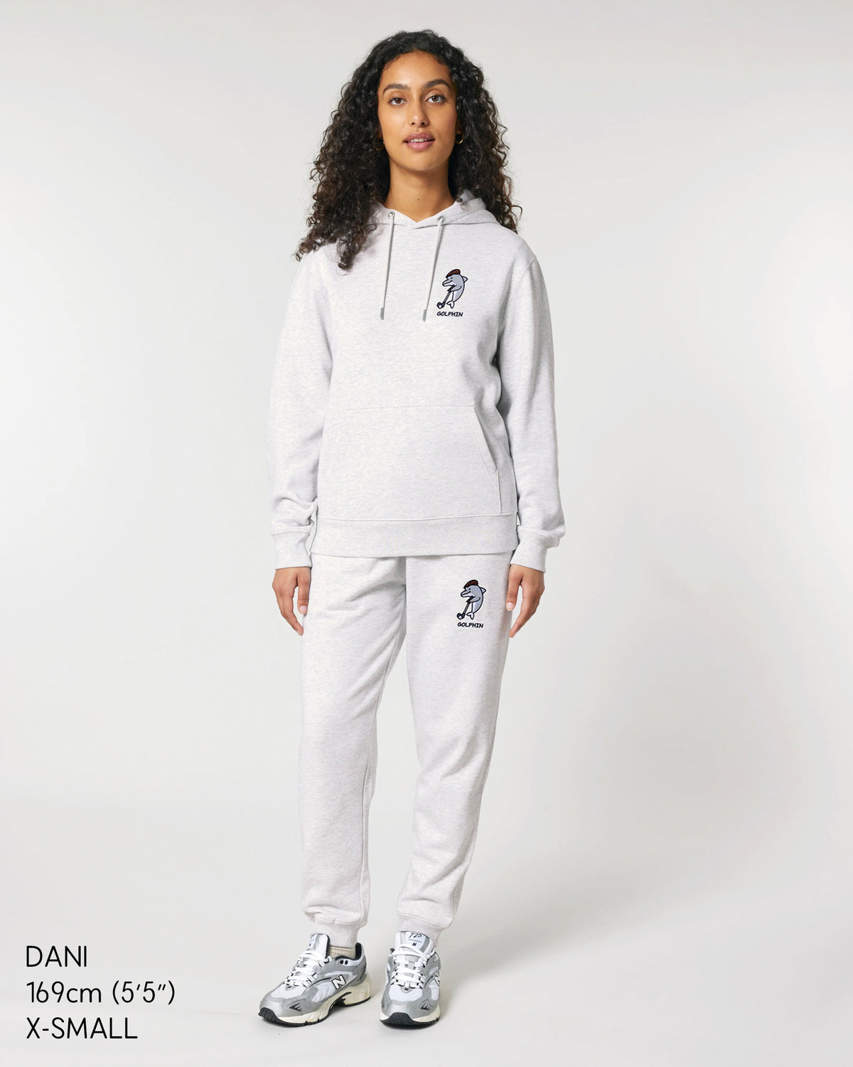 Golphin Embroidered Hoodie