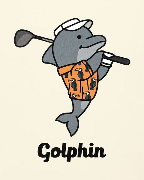 Golphin Club Member 001 Heavy Relaxed Fit T-Shirt