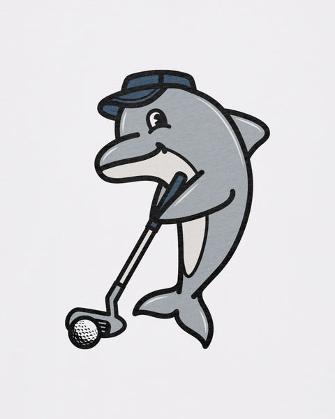 Golphin Navy Hat Lightweight T-Shirt