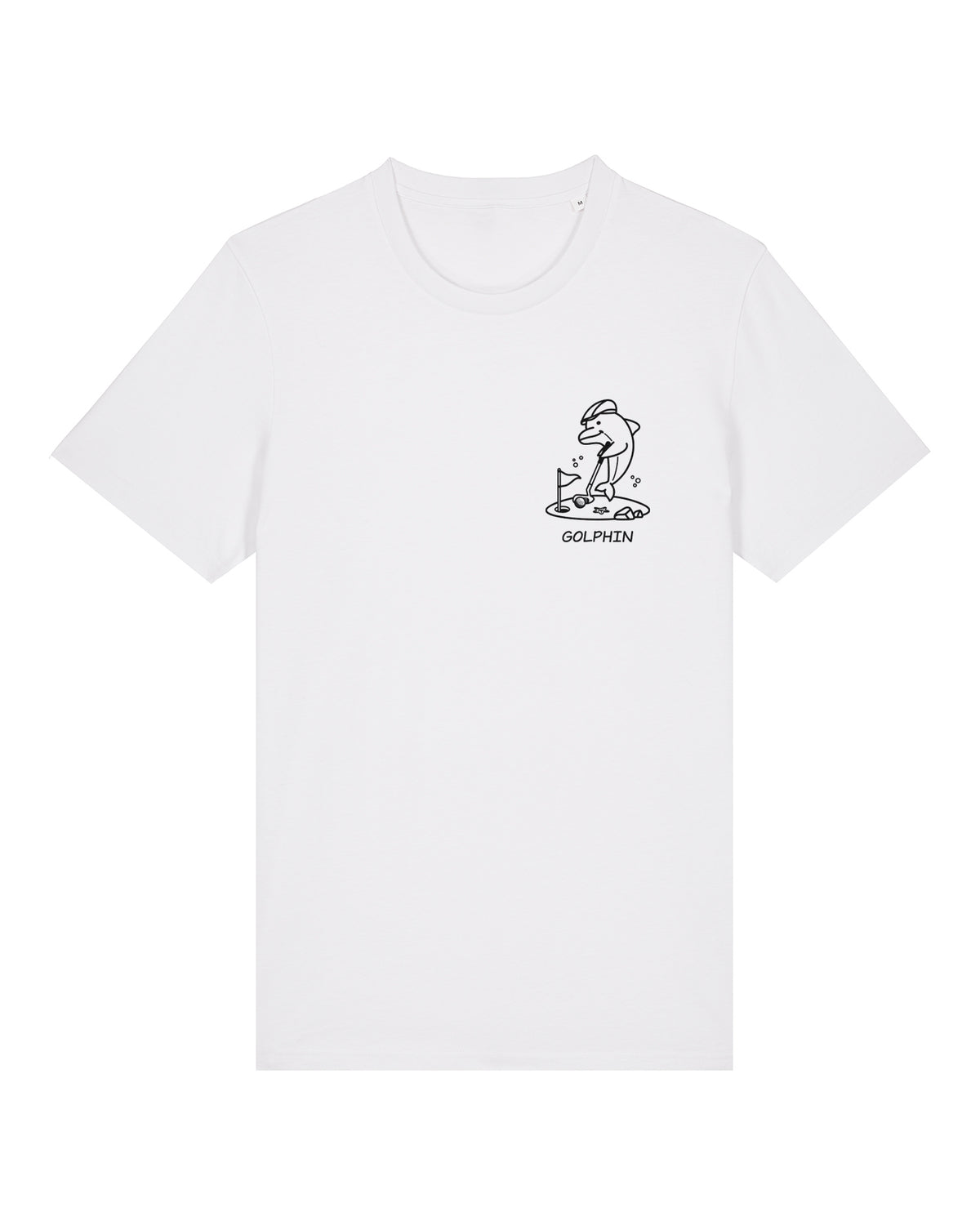 Golphin Outline Lightweight T-Shirt