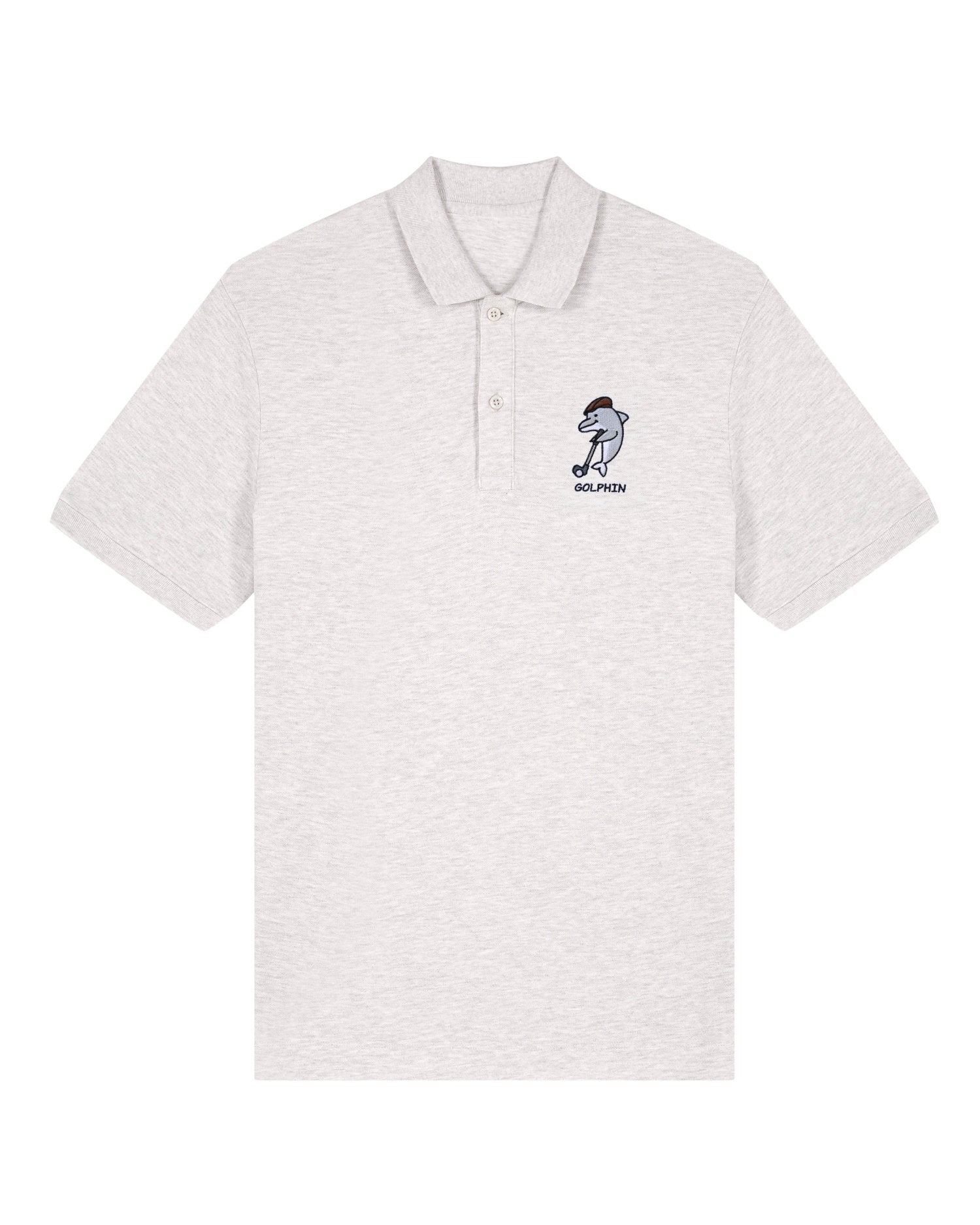 Polo shirt with dolphin logo best sale