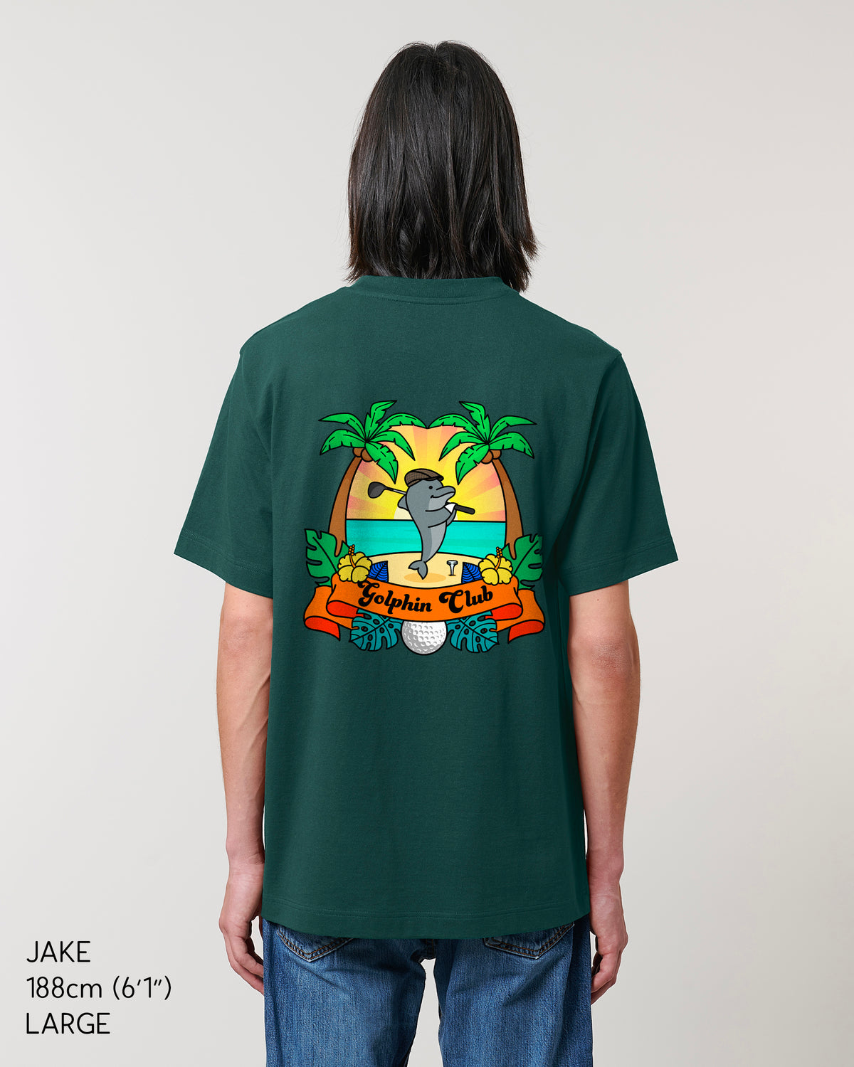 Golphin Tropical Heavy Relaxed Fit T-Shirt