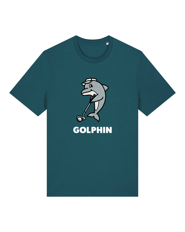 Golphin White Hat T-Shirt