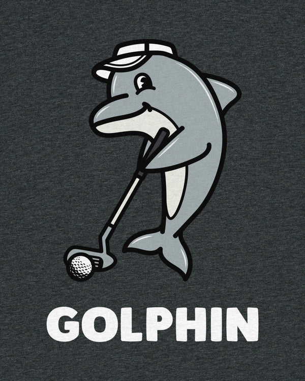 Golphin White Hat T-Shirt