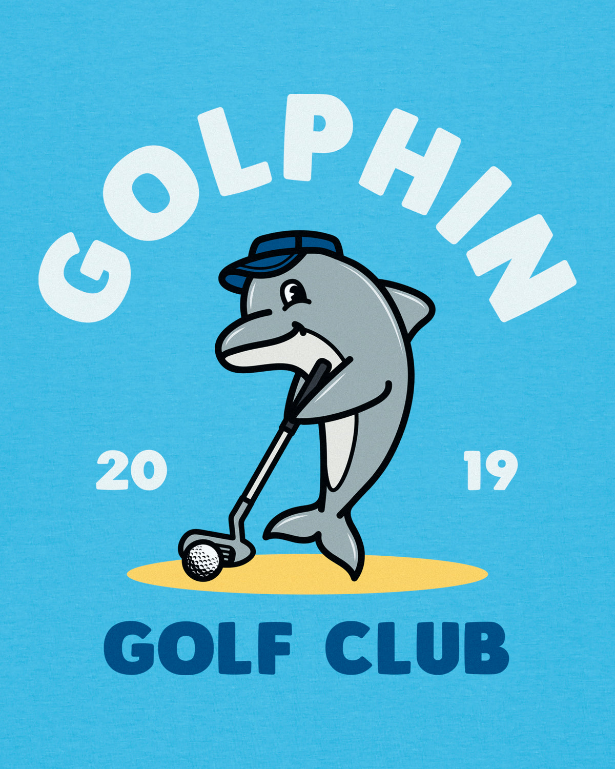 Golphin Club Navy T-Shirt
