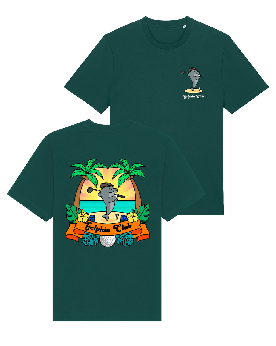 Golphin Tropical Heavy Relaxed Fit T-Shirt - All Everything Dolphin