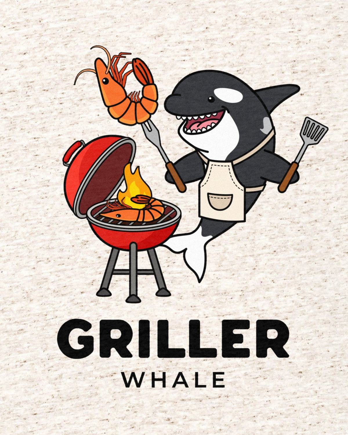 Griller Whale T-Shirt - All Everything Dolphin