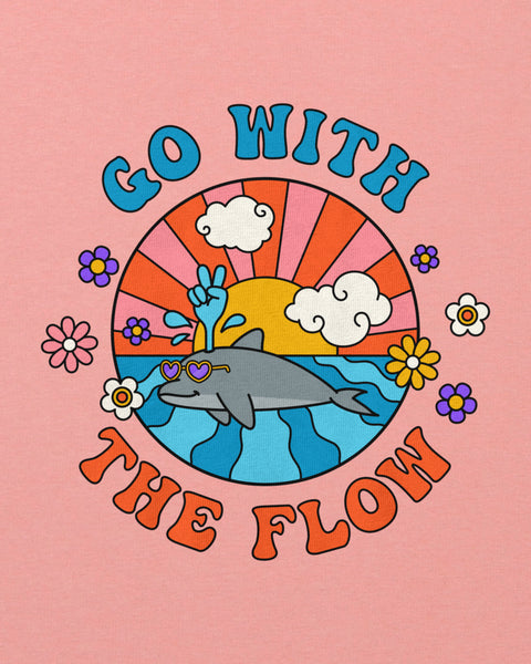 Go With The Flow Hoodie - All Everything Dolphin
