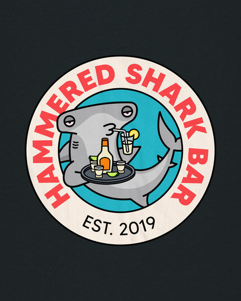 Hammered Shark Bar Men's Tank Top