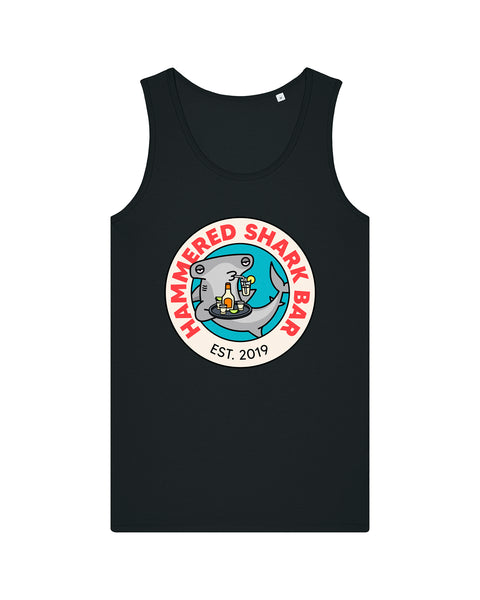 Hammered Shark Bar Men's Tank Top