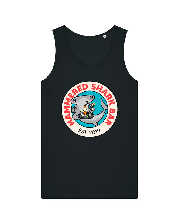 Hammered Shark Bar Men's Tank Top