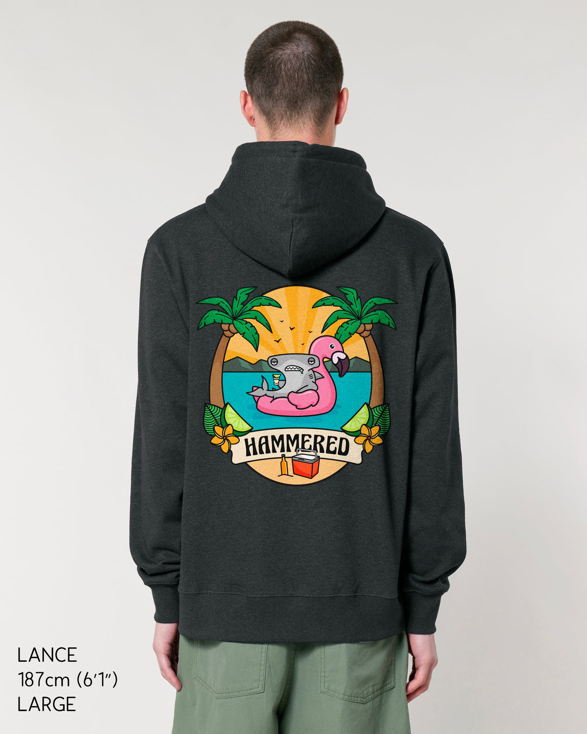 Hammered Flamingo Hoodie
