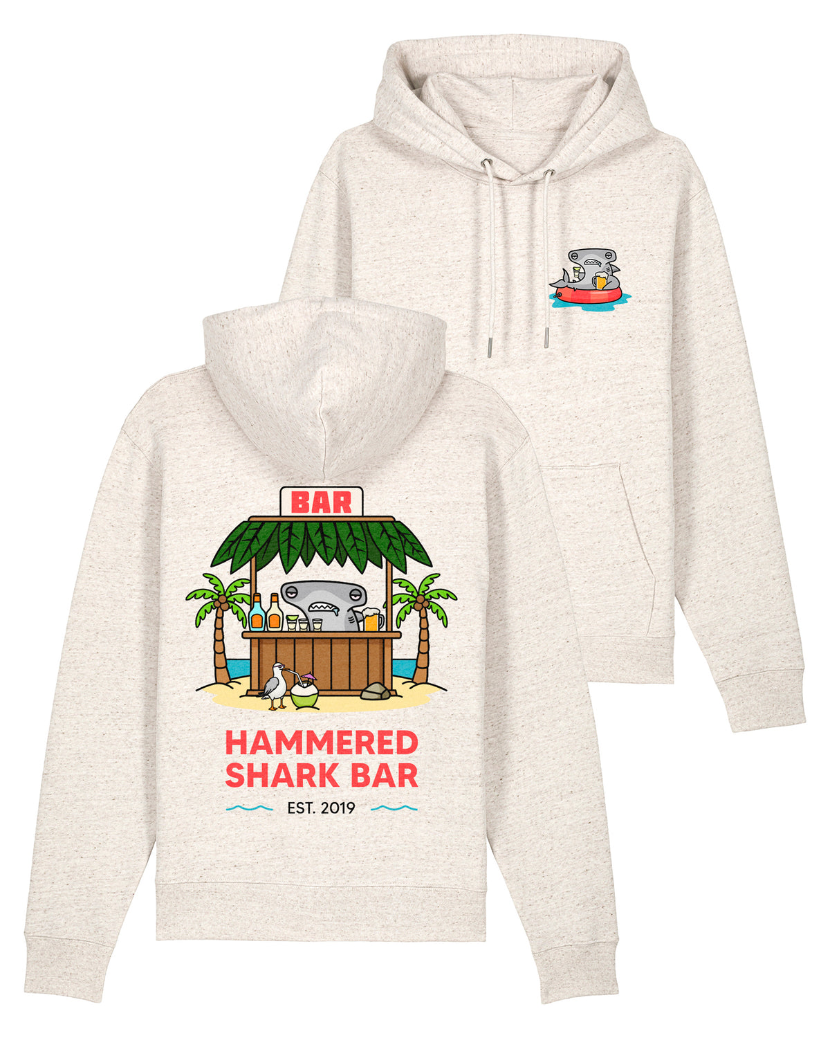Hammered Shark Bar Hoodie