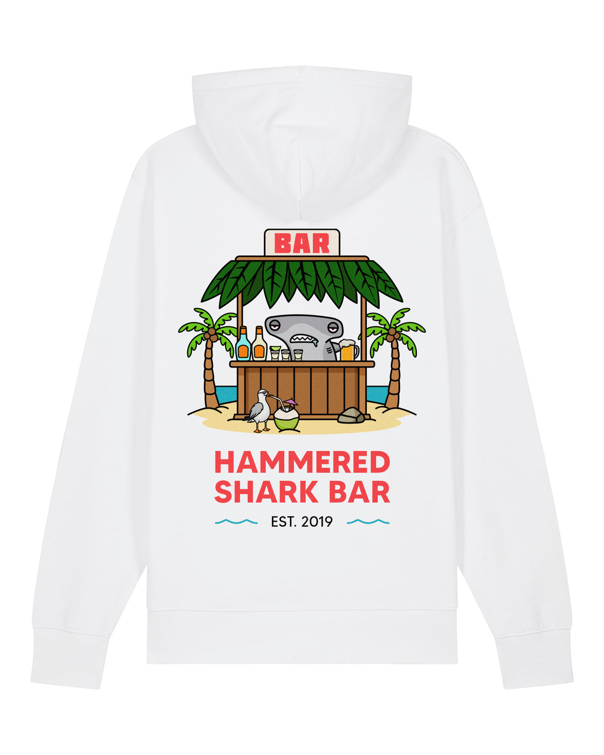 Hammered Shark Bar Hoodie