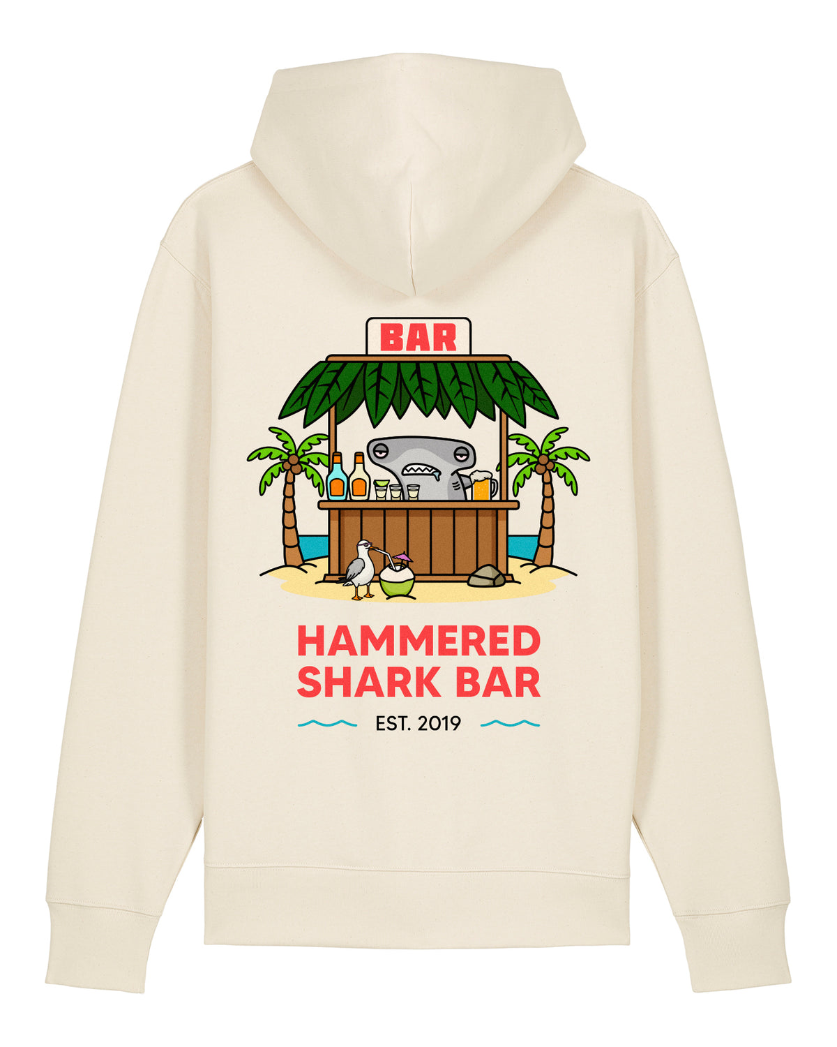 Hammered Shark Bar Hoodie