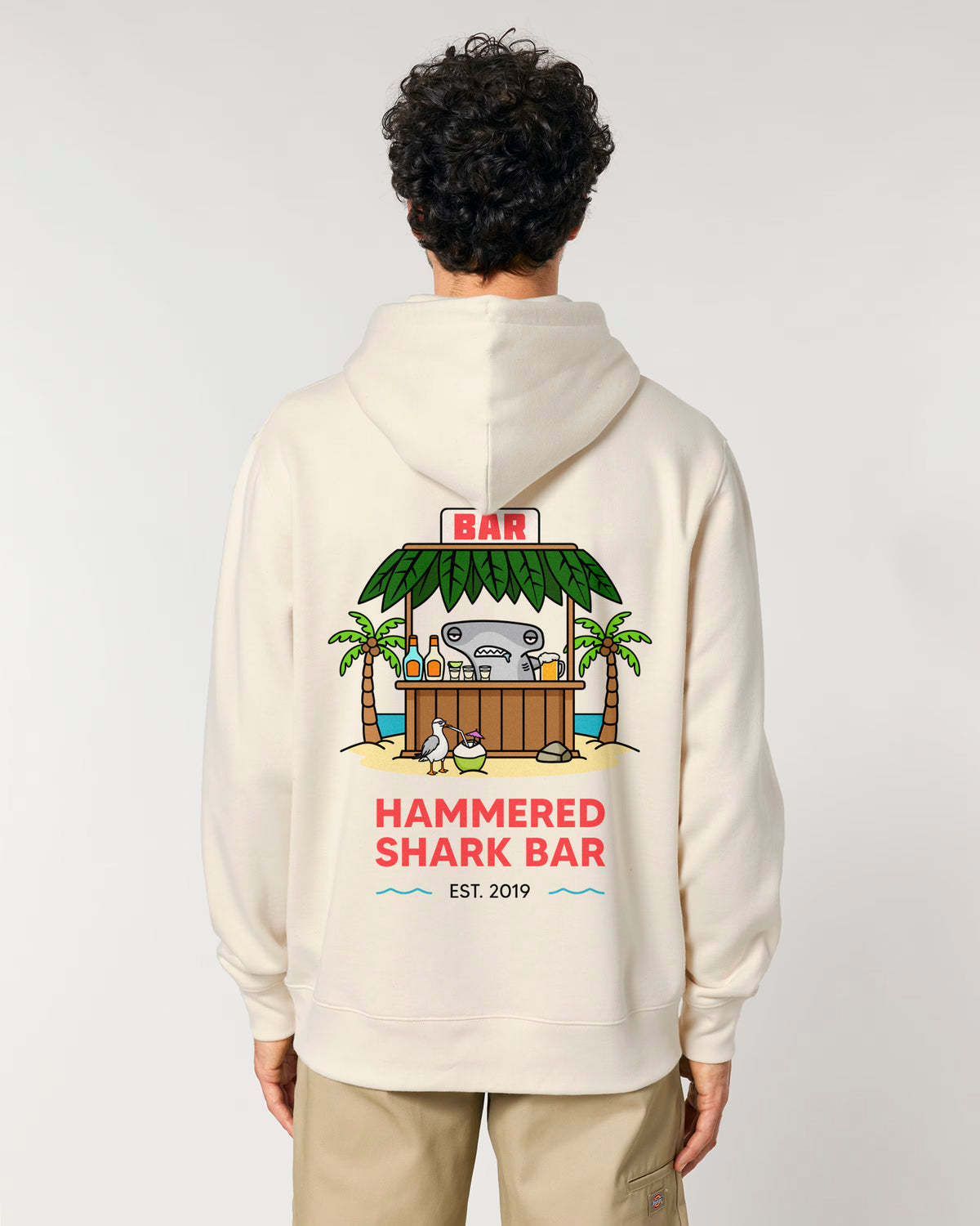 Hammered Shark Bar Hoodie