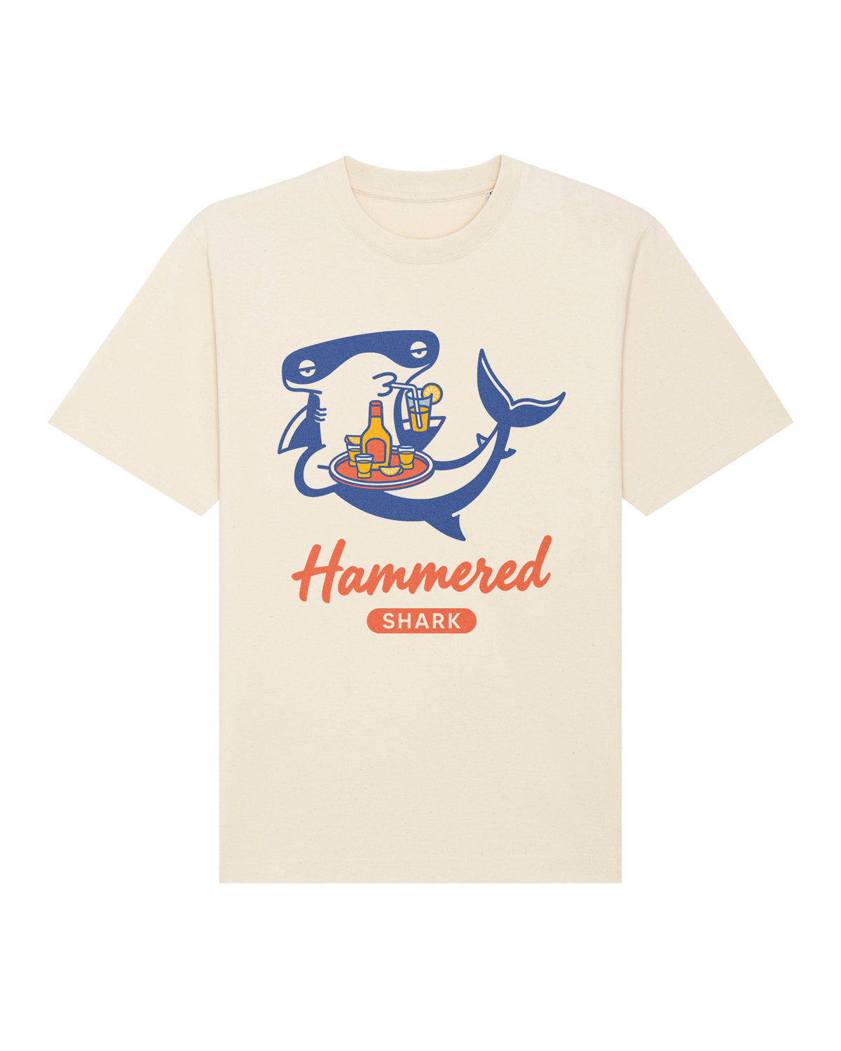 Hammered Blue Heavy Relaxed Fit T-Shirt