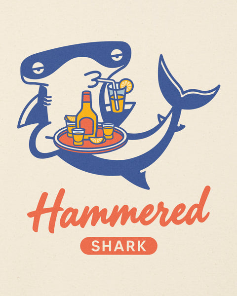 Hammered Blue Heavy Relaxed Fit T-Shirt