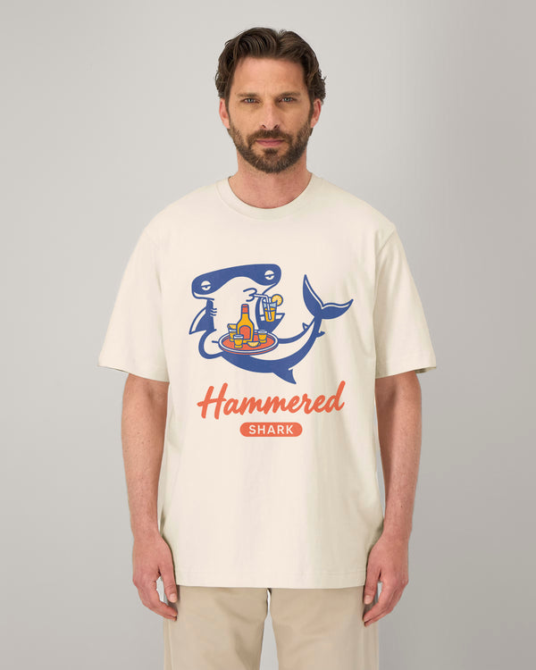 Hammered Blue Heavy Relaxed Fit T-Shirt