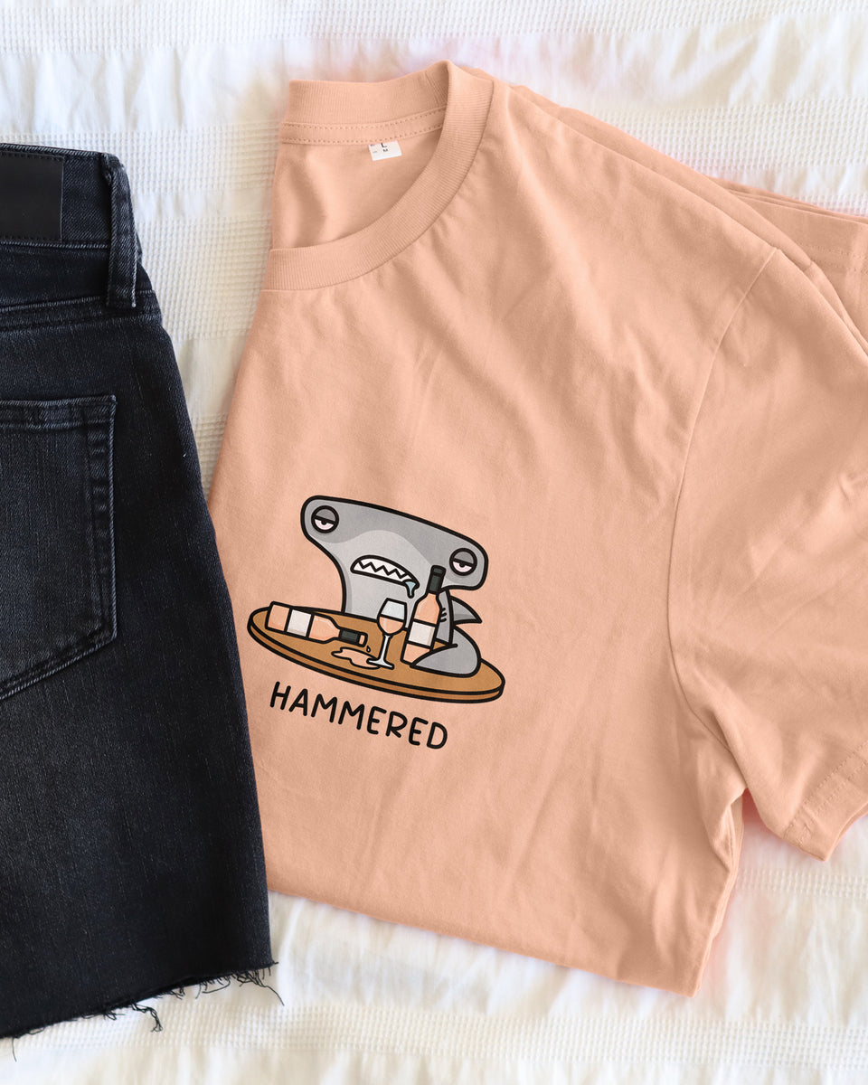 Hammered Rosé T-Shirt