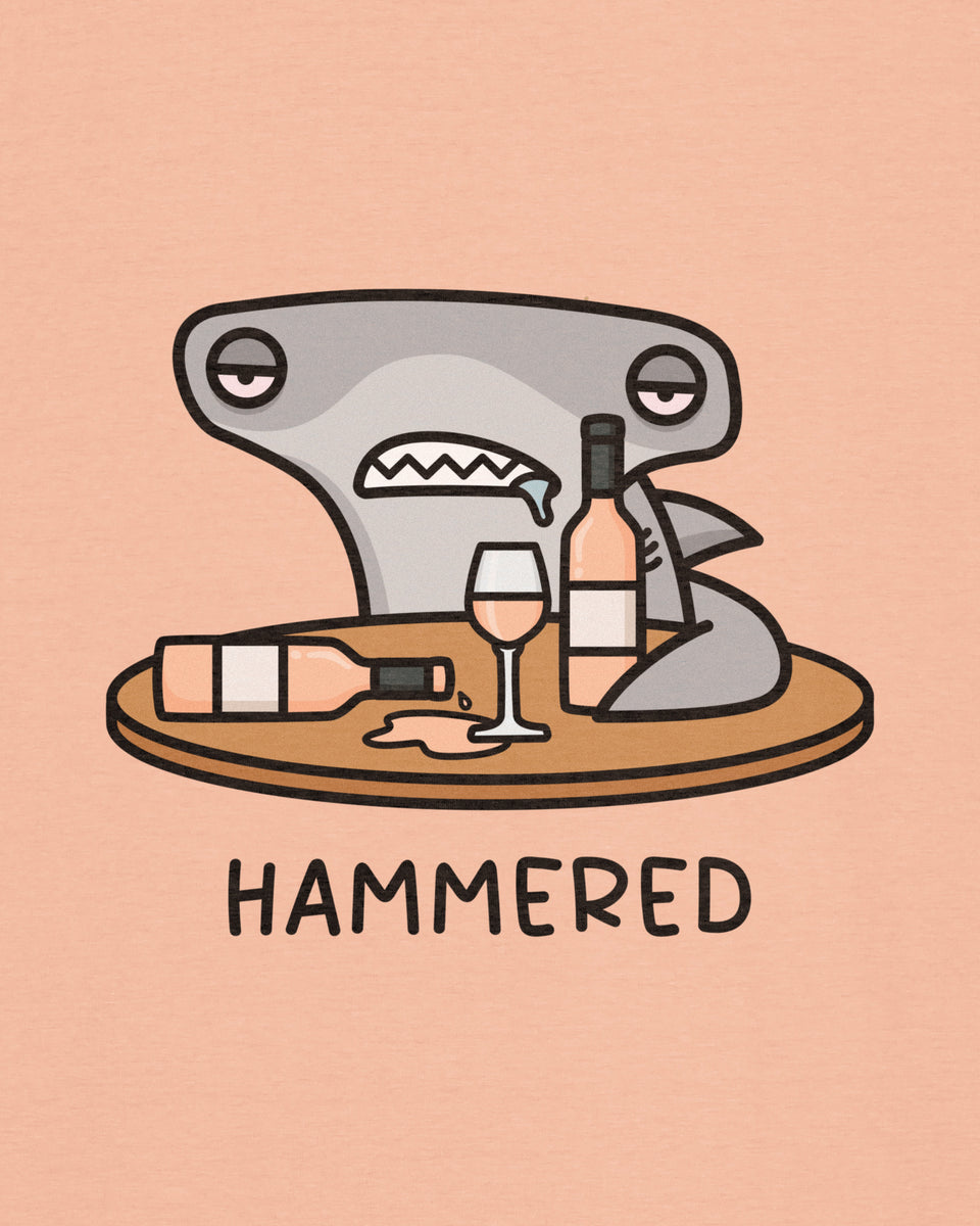 Hammered Rosé T-Shirt