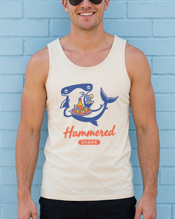 Hammered Blue Men's Tank Top
