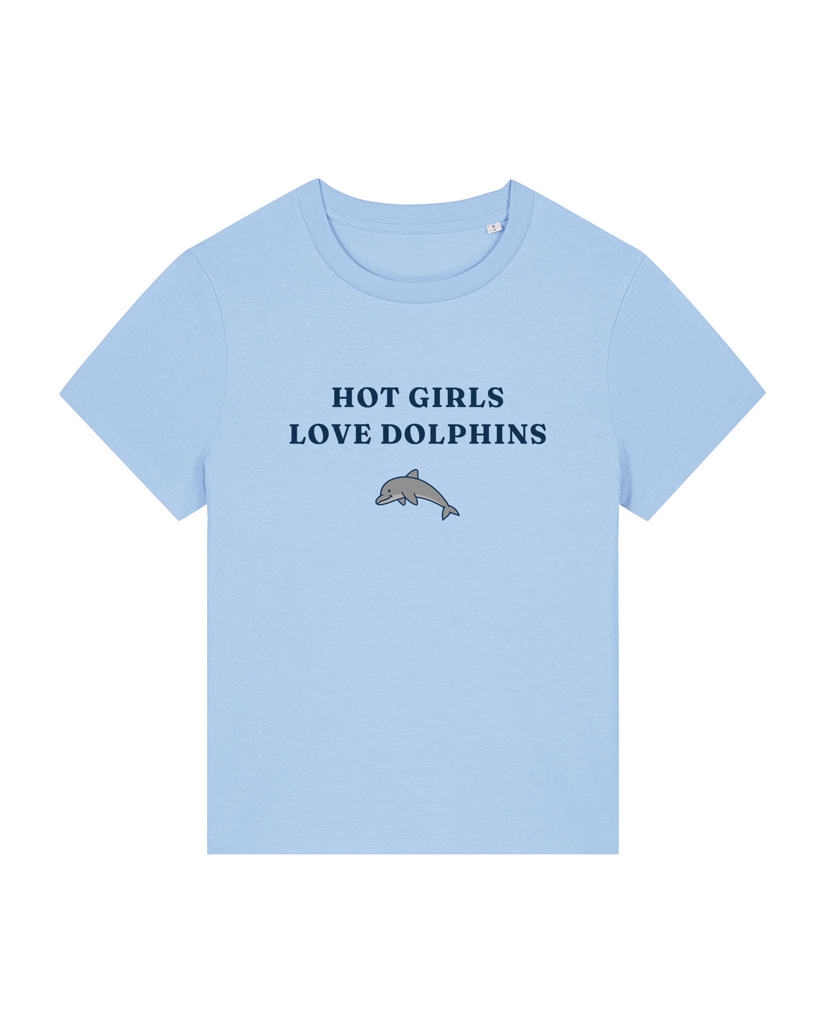 Hot Girls Love Dolphins Women's T-Shirt