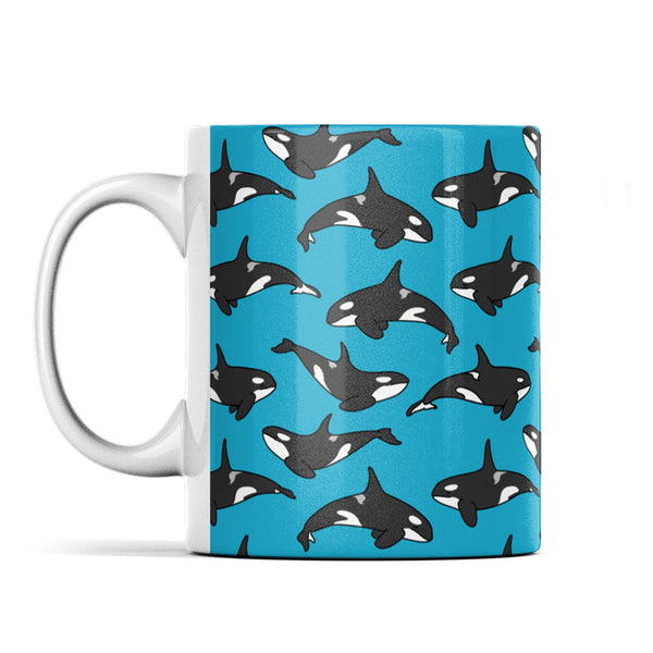 Blue Orca Borderless Mug