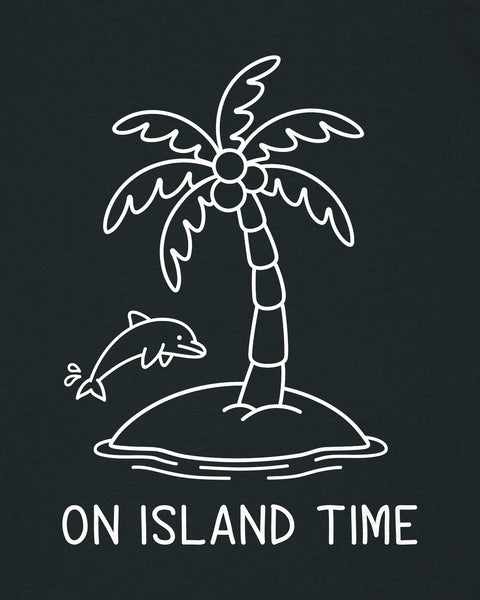 Island Time White Lightweight T-Shirt